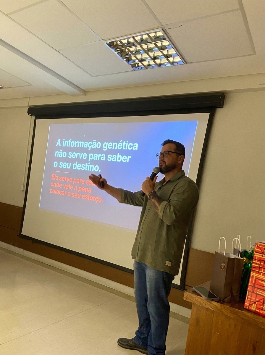 Eduardo Castan na SIPAT (Semana Interna de Prevenção de Acidentes do Trabalho) da USP, campus de Bauru, outubro de 2026